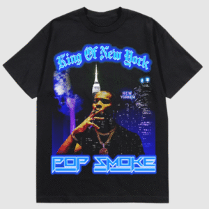 King of New York Black T-Shirt Official Merch