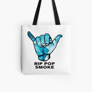 Pop Smoke Bags - RIP pop smoke All Over Print Tote Bag..