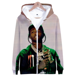 Pop Smoke Jacket - D Printed Jackets